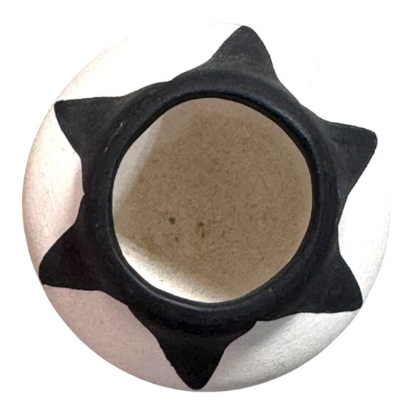 Vintage Acoma Dollhouse Doll Miniature Hand-Painted Southwest Clay Pot 1.5" - Picture 4 of 6